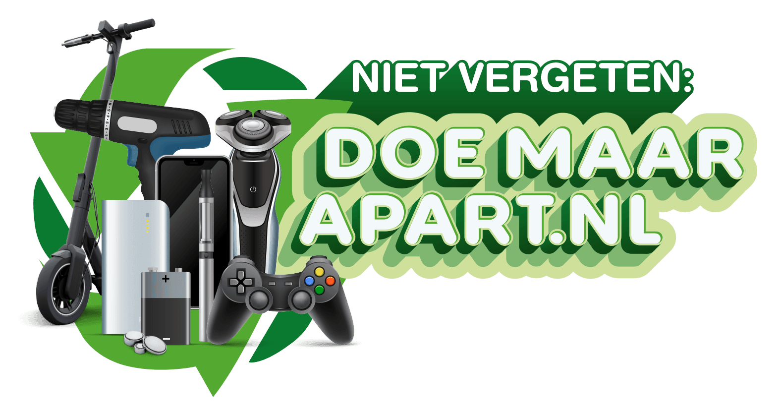 We gaan weer apart doen!